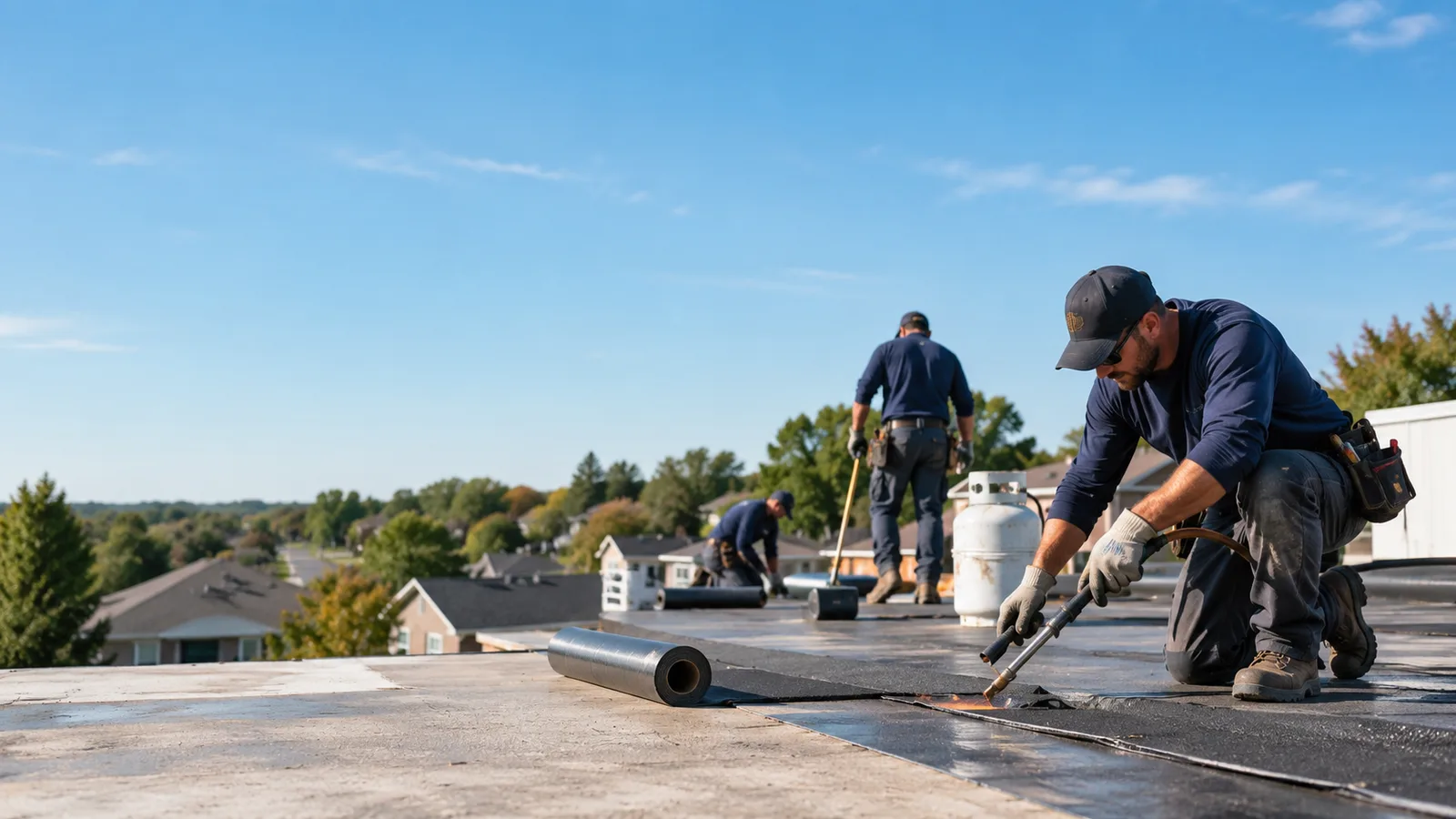 Flat Roof Leak Repair providers in Levering, MI